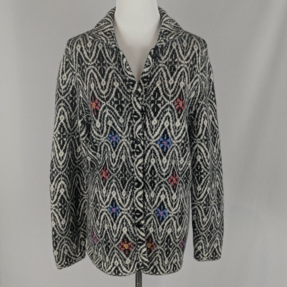 sumpac Sweaters - Sumpac 100% Alpaca Cardigan Sweater